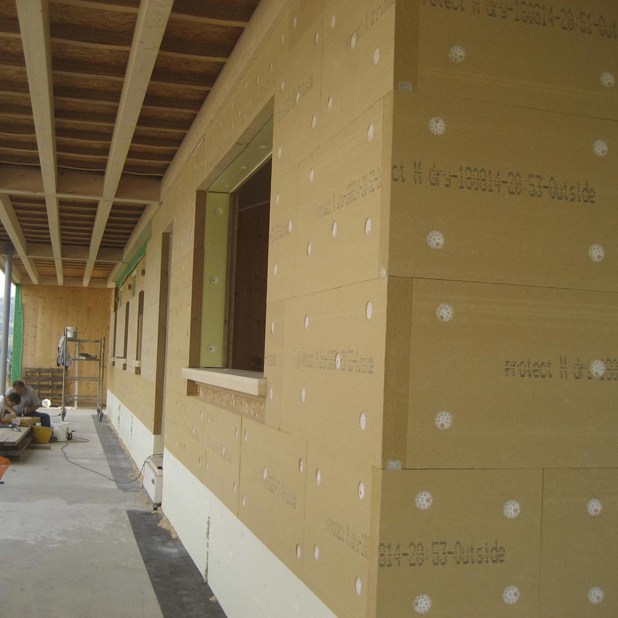 Fiber wood FiberTherm Protect densities 230, 265kg/mc thermal insulation system